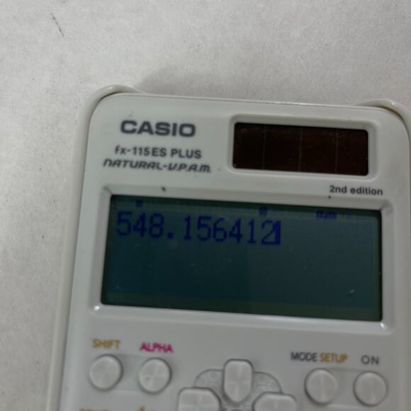 Casio FX-115ES Scientific Calculator With Cover - Picture 2 of 5